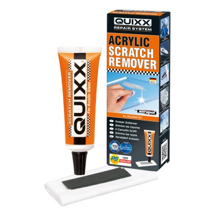 QUIXX ODSTRAŇOVAČ ŠKRABANCOV Z PLEXISKLA 50G  Acrylic Scratch Remover – Xerapol