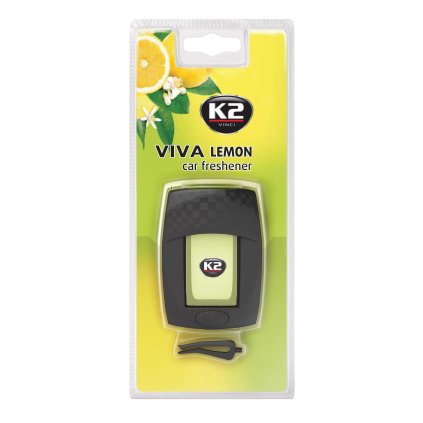 K2 VIVA LEMON osviežovač vzduchu membrána  Car Freshener