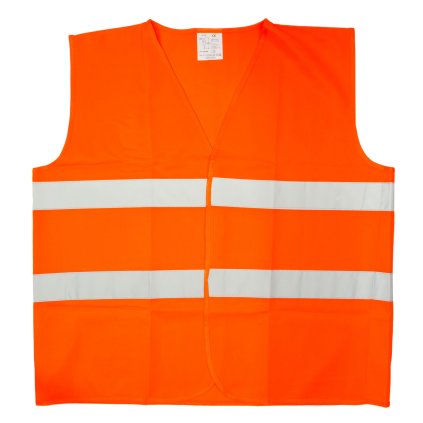 4CARS REFLEXNÁ VESTA XL ORANŽOVÁ DO AUTA