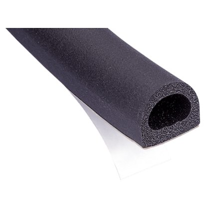 TRIM-LOK RUBBERSEAL EL "BT" 3M Plus ČIERNY 15 M  Tesnenie s lepiacou 3M fóliou