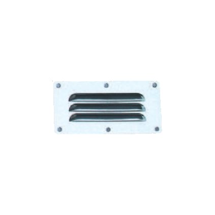 AAA Ventilačná miežka - nerezová oceľ - 65 x 127 mm