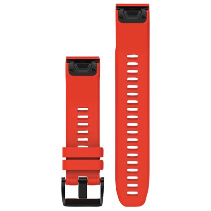 GARMIN Silikonový remienok QuickFit™ 22 na zápästie pre fénix 5 a Forerunner 935  Remienok ND (silikón) červený