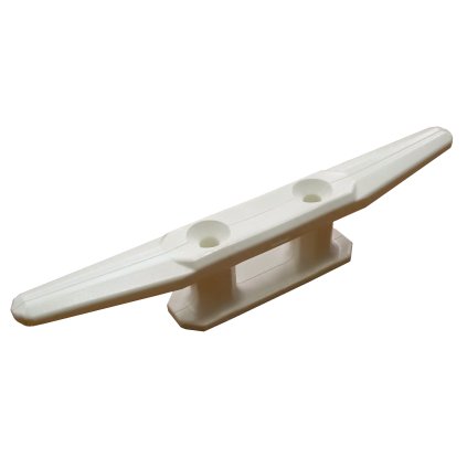 MTM Uväzník Nylon biely  FLAT MOORING CLEAT