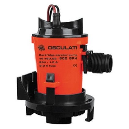 OSCULATI Cartridge Aerator pump 600 GPH  Odstredivé čerpadlo Europump na prevzdušňovanie nádrží