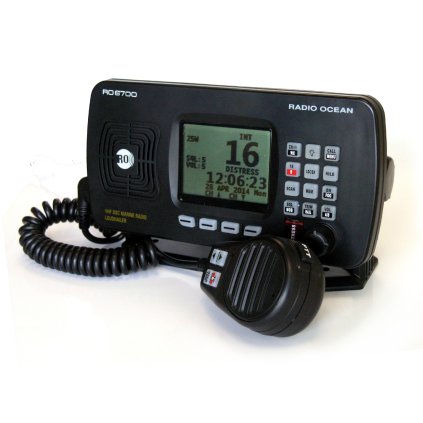 RADIO OCEAN námorná vysielačka RO6700 DSC + ATIS  VHF MARINE WATERPROOT
