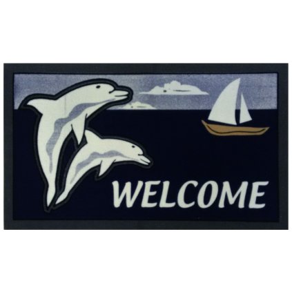 FORMAT Rohožka Dolphins 40 x 68 cm