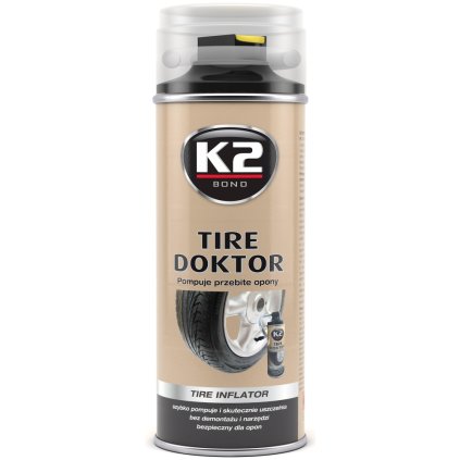 K2 TIRE DOCTOR ODSTRAŇOVAČ DEFEKTOV 400 ML