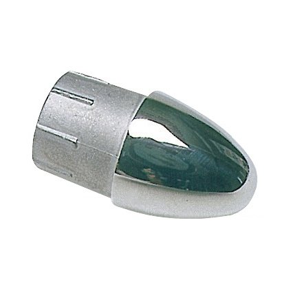 Koncovka zábradlia nerezová 22 mm  Pipe plug