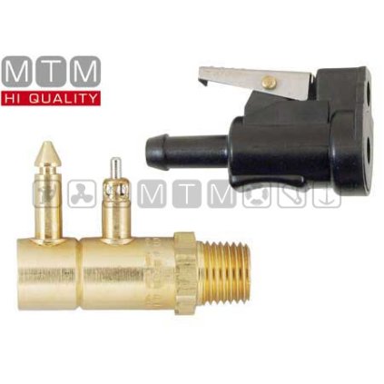 MTM Koncovka na benzínovú hadicu na stranu motora pre EVINRUDE/JOHNSON, 8 mm  SUZUKI