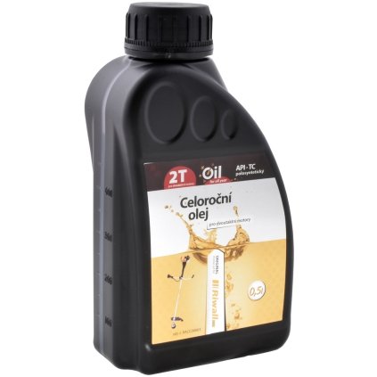 RIWALL CELOROČNÝ OLEJ PRE 2-TAKTNÉ MOTORY 0.5 L  API-TC polosyntetický