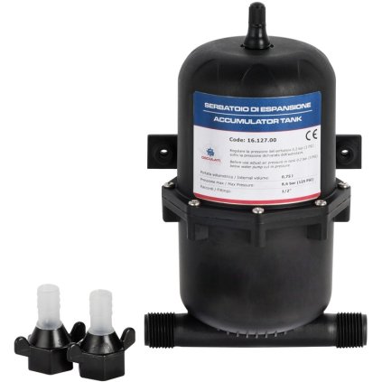 OSCULATI Vyrovnávacia tlaková expanzná nádrž 0,75 L, 23,5 OZ  0.75L 23.5 OZ Pressurized Accumulator Tank