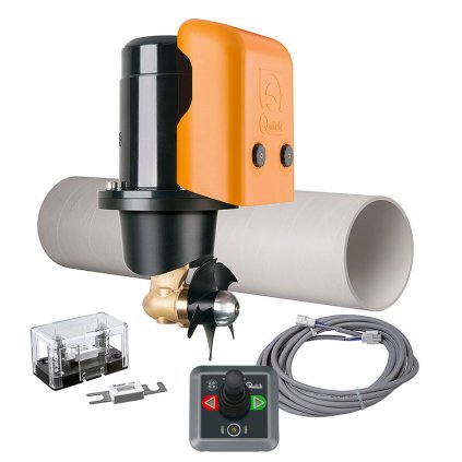 QUICK BTQ Tunnel 125 complete kit dokormidlovák 2,2 kW  pre lode dĺžky 5 - 9 m (BOW THRUSTER BTQ1254012)