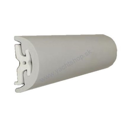TESSILMARE Fender profil obvodový nárazový šedý - 40 mm, 12 M  TESSILMARE RADIAL40 vrchná časť