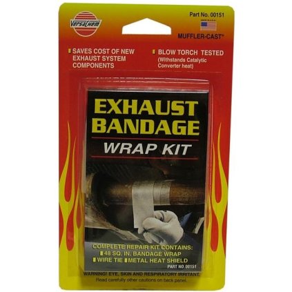 VERSACHEM Bandáž na opravu potrubia výfuku 60 cm  EXHAUST BANDAGE WRAP KIT