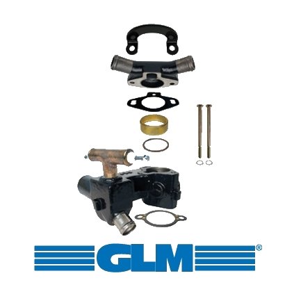RECMAR GLM Sada termostatu MerCruiser V6 / V8 typ 1  Thermostat housingkit compl. MerCruiser V6/V8 type 1