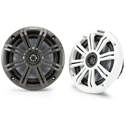 KICKER MARINE 45KM654 Reproduktory 6,5", carbon, biele