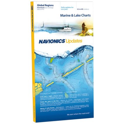 NAVIONICS Updates mapy z NAVIONICS GOLD na NAVIONICS+ na CF karte