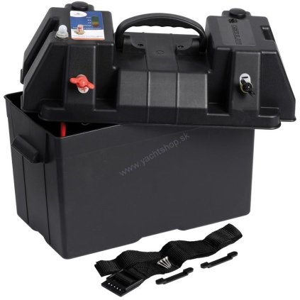OSCULATI Power center battery box do 105 Ah + zásuvka 12 V + USB  box na batériu pre elektromotor