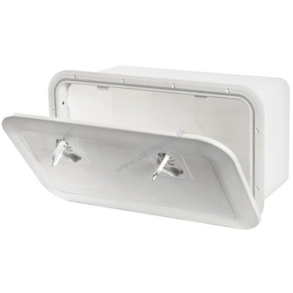OSCULATI Uložný box s vekom pre zabudovanú montáž 35 x 60 cm s 1 zámkom
