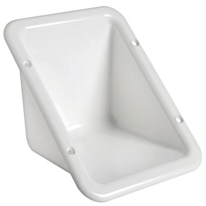 OSCULATI Odkladacia priehradka zapustiteľná plastová biela 182 x 136 mm