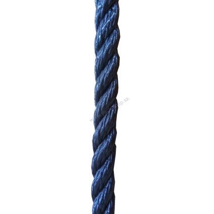 LANEX Lano KEYWEST Kotevné 6 mm navy modré  3 Strand PES - W060LKE5C200R - YL003 - 06.453.06