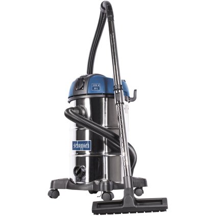 SCHEPPACH ASP 30 PLUS VYSÁVAČ NA MOKRÉ A SUCHÉ VYSÁVANIE S OKLEPOM FILTRU