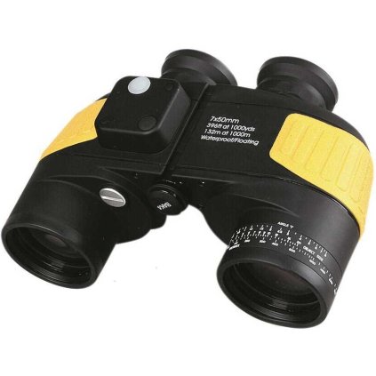 BINOCULARS Marine ďalekohľad s kompasom 7X50  THE ULTIMATE MARINE BINOCULARS 7X50