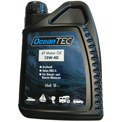OCEANTEC Motorový olej VDS-3 4T 15W-40, 1 L  Volvo VDS-3