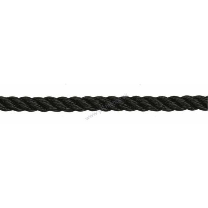 MTM Lano čierne Kotviace priemer 22 mm, 100 metrová rolka