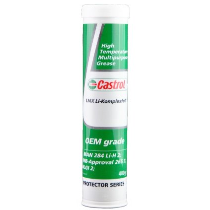 CASTROL LMX, 400 g kartuša vysokotlakové plastické mazivo  High Temperature Multipurpose Grease