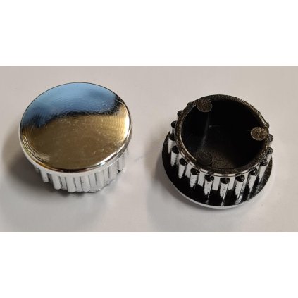 OSCULATI Uzáver pochrómovaný z ABS pre rúrku 22 mm