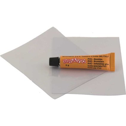 BRAVO SP 55.16 Lepidlo na pvc 5 gr s 2 priesvitnými záplatami 10 x 8 cm