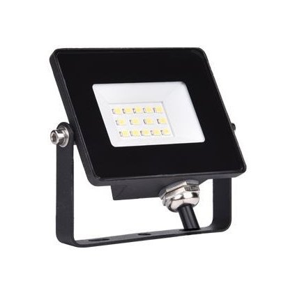 LED FLOODLIGHT LED REFLEKTOR 10 W 5500 K ČIERNY  LED SMD2835