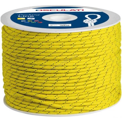 OSCULATI Polypropylénové lano žlté 4 mm, 200 m