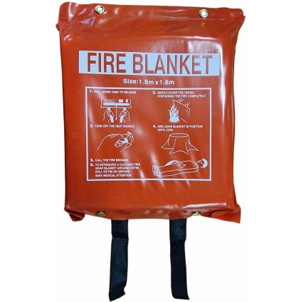 FIRE BLANKET Hasiaca deka - tkanina zo sklenenej vlny 180 x 180 cm