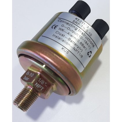 KUS Snímač tlaku oleja 0-10 bar NPT1/8" 240-33 ?  KE21103 SRP-TR-0-10