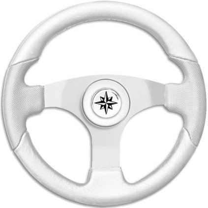 SAVORETTI Volant 3-ramenný T15, 350 mm biely  T315W/35 4642702