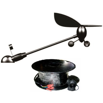 RAYMARINE Snímač vetra s dlhým ramenom s 50 m káblom  E22079