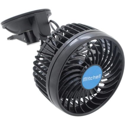 COMPASS Ventilátor Mitchell na prísavku 12 V