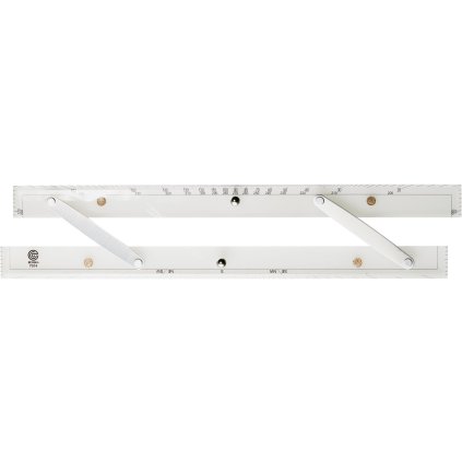 ECOBRA 7073 Navigačné pravítko paralelné 381 mm  EN73