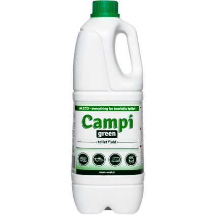ALECO CAMPI GREEN Sanitárna tekutina do fekálnej nádrže chemickej toalety 2 l