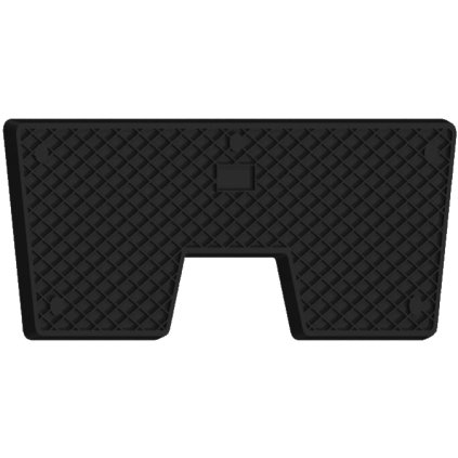 CANSB Doska pre uchytenie motora čierna 230 x 80 x 5 mm  VA1006 – 13.01.004
