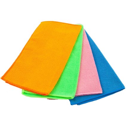 4CARS ČISTIACE UTIERKY Z MIKROVLÁKNA 30 X 30 CM SADA 4 KS
