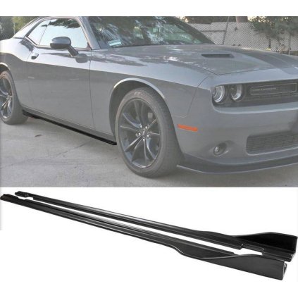 MP COMCEPTS Side Skirts - Matte Black pre DODGE CHALLENGER 15-22