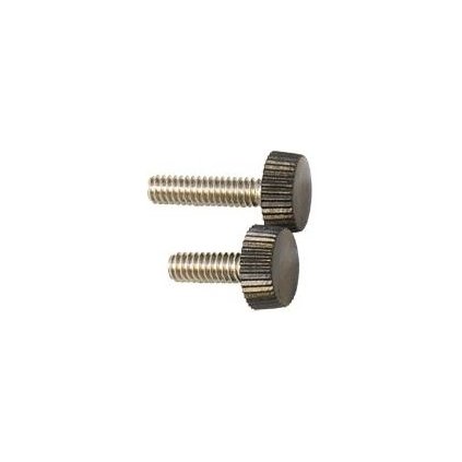 LINDEMANN Skrutka na ručné zaťahovanie s ryhovanou hlavou 17 mm, 1/4" - 20 UNC