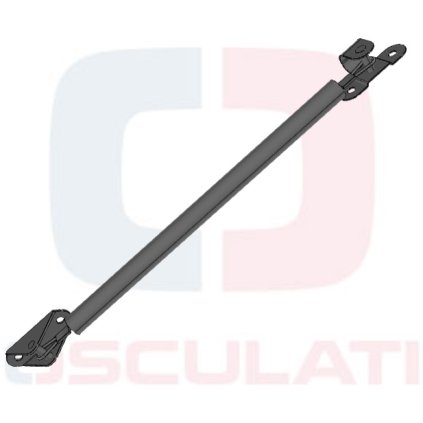 OSCULATI SS poklopová vzpera 220 mm C D