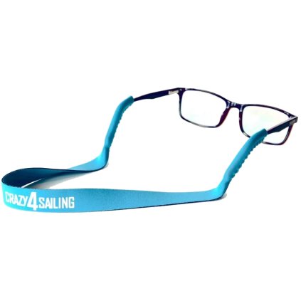 YACHTICON CRAZY4SAILING pásik na okuliare neoprénový plochý modrý 45 cm