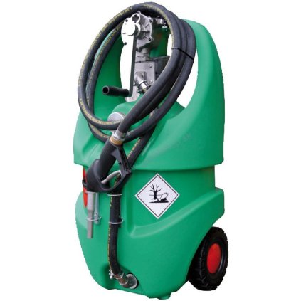 EMILIANA SERBATOI Nádrž na benzín prenosná s pneumatikami ADR testované 55 l s elektrickou pumpou  Emilcaddy® 55