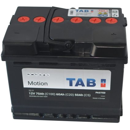 TAB Motion Pasted trakčná batéria 50P EFB, 60 Ah, 12 V