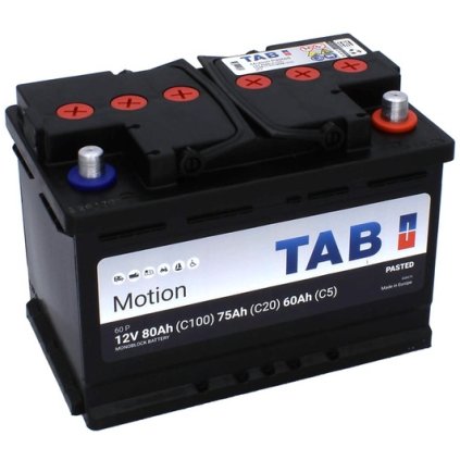 TAB Motion Pasted trakčná batéria 60P EFB, 75 Ah, 12 V